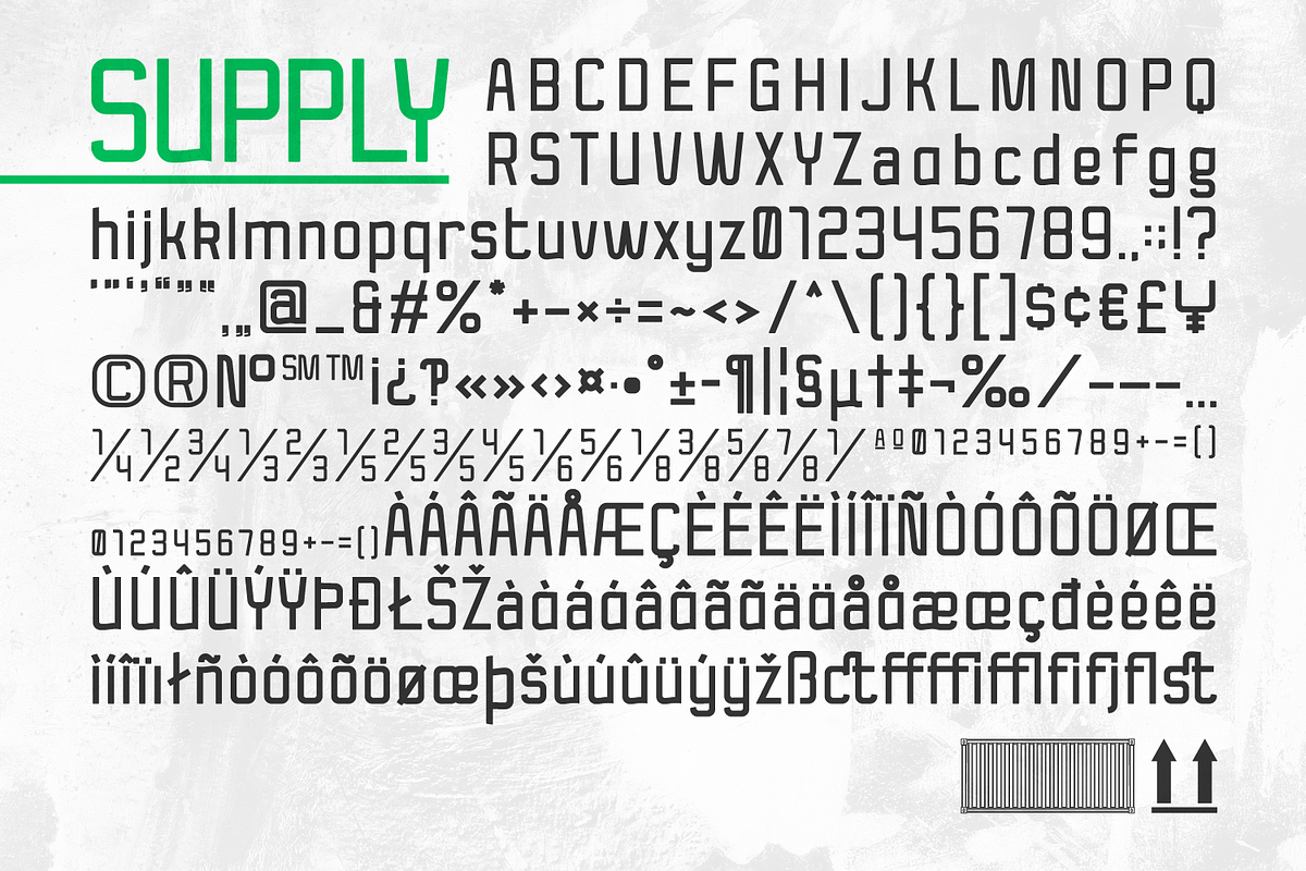 SUPPLY Sans Serif, a Sans Serif Font by Alex-Banks Type (Photo 7 of 7)