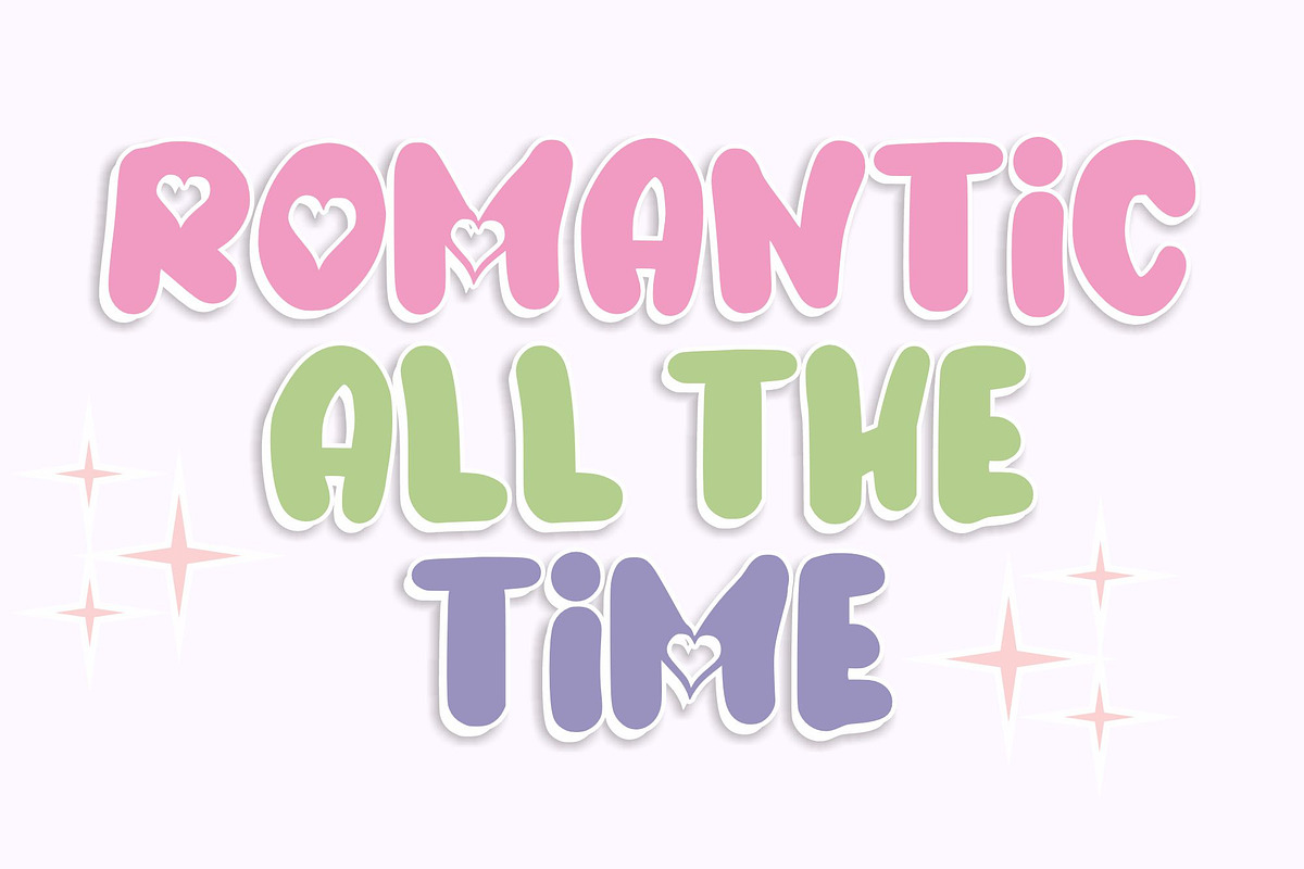 Lovely - Baby Font Types, a Font by KiddoGlyphs Studio (Photo 3 of 3)