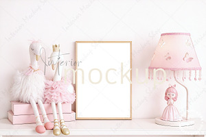 Frame Mockup Interior PSD JPG PNG