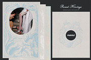 Vintage Embossed Papers & Frames, a Texture Graphic by Purple (Thumbnail 6 of 19)