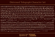 Distressed Telegraph, a Serif Font by Stiggy & Sands (Thumbnail 9 of 9)