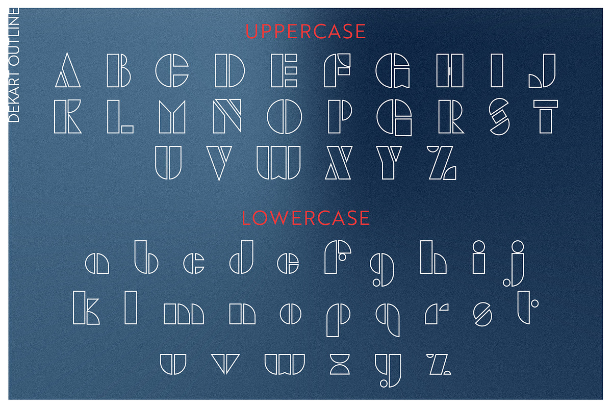 Dekart | Display Sans Serif Font, a Sans Serif Font by Kandella's Art (Photo 10 of 14)
