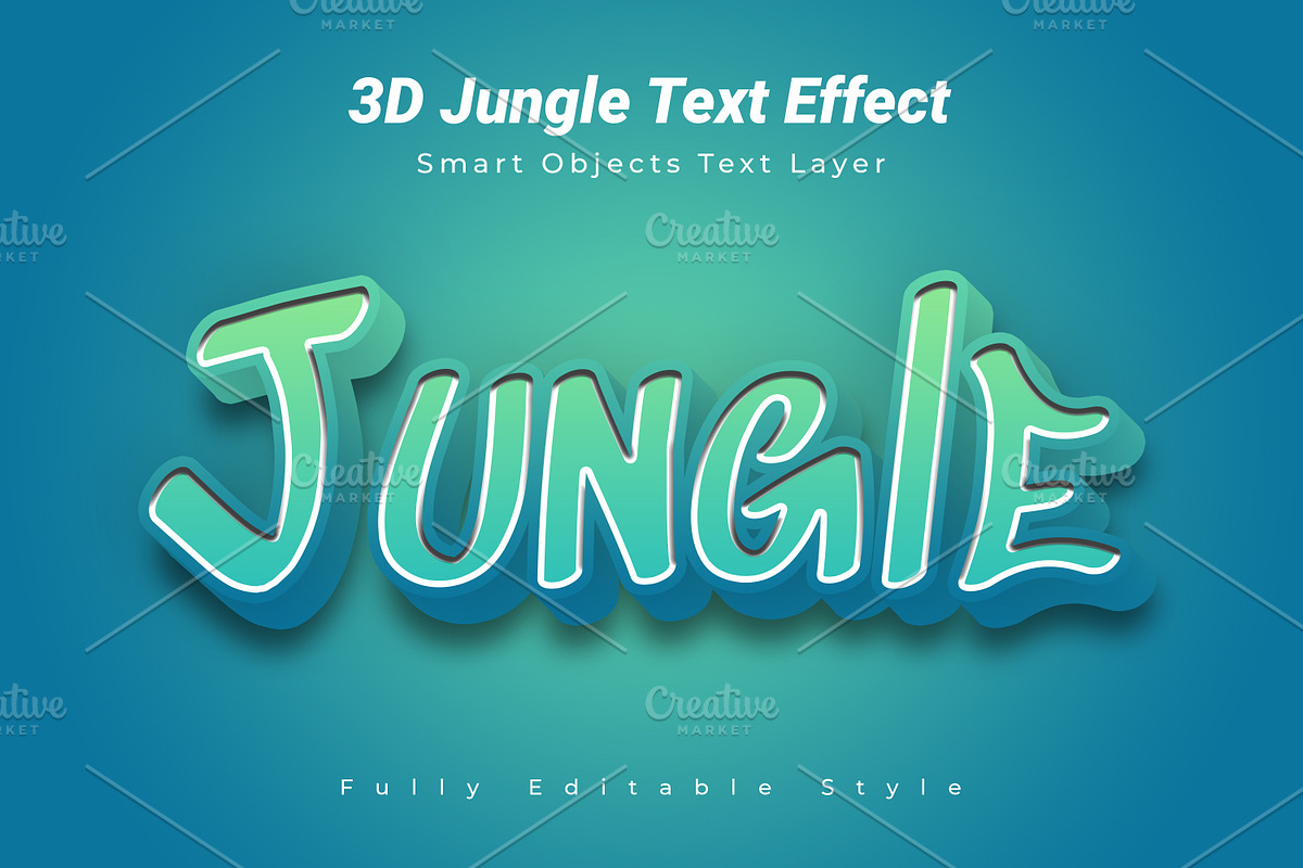 Photoshop Text Effect Bundle 10 in 1, a Layer Style Add-On by zahidhossainalif (Photo 4 of 11)