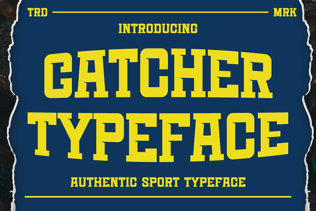 Carcher - Authentic Sport Font, a Script Font by AQR Studio (Photo 1 of 9)