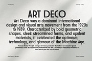 Portalismo - Art Deco-style display, a Sans Serif Font by BumbleGraph Studio (Thumbnail 5 of 8)