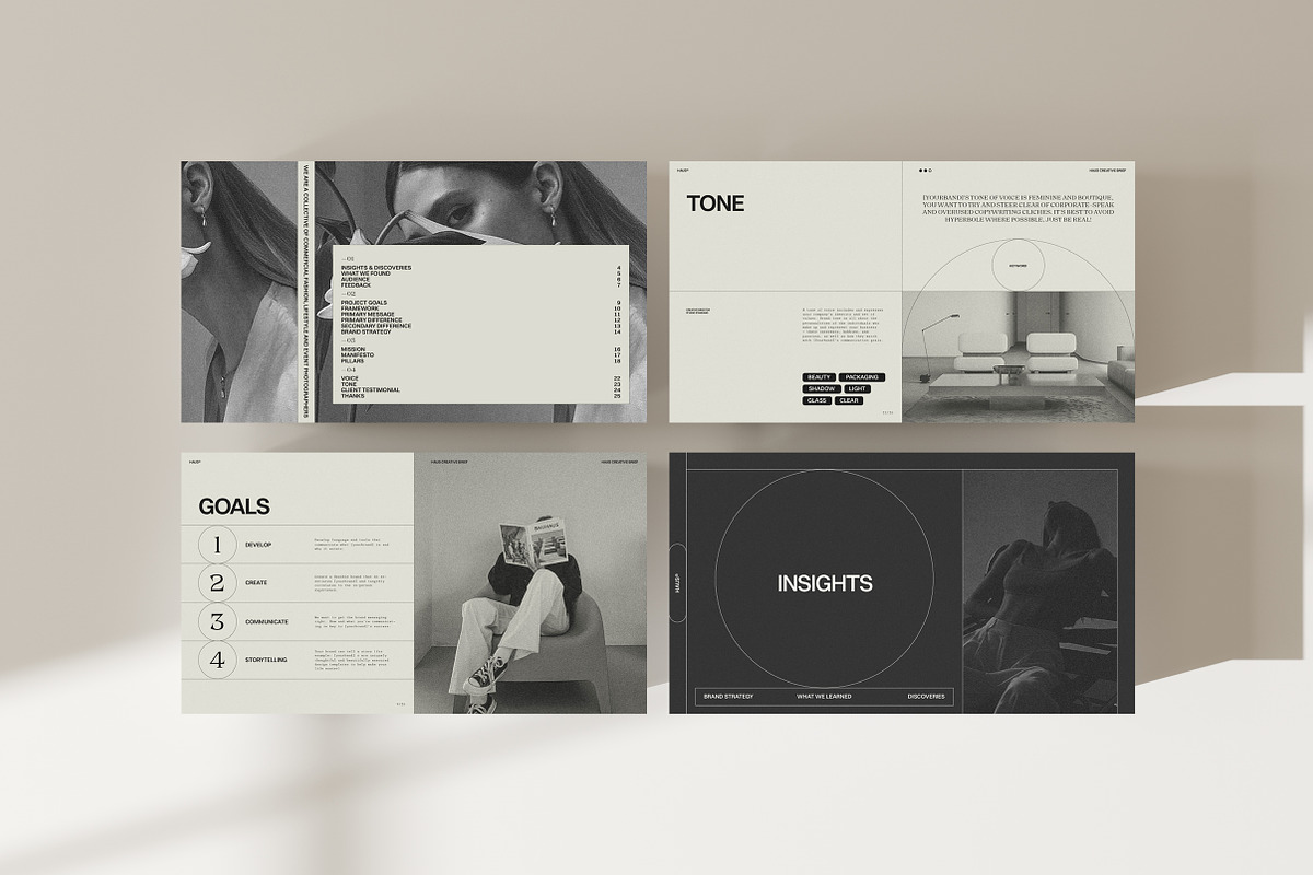 HAUS | Brand Strategy, a Presentation Template by Studio Standard (Photo 4 of 14)