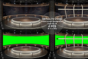 Virtual TV Studio Chat Set 20, an Architecture 3D Model by akerStudio (Thumbnail 25 of 26)