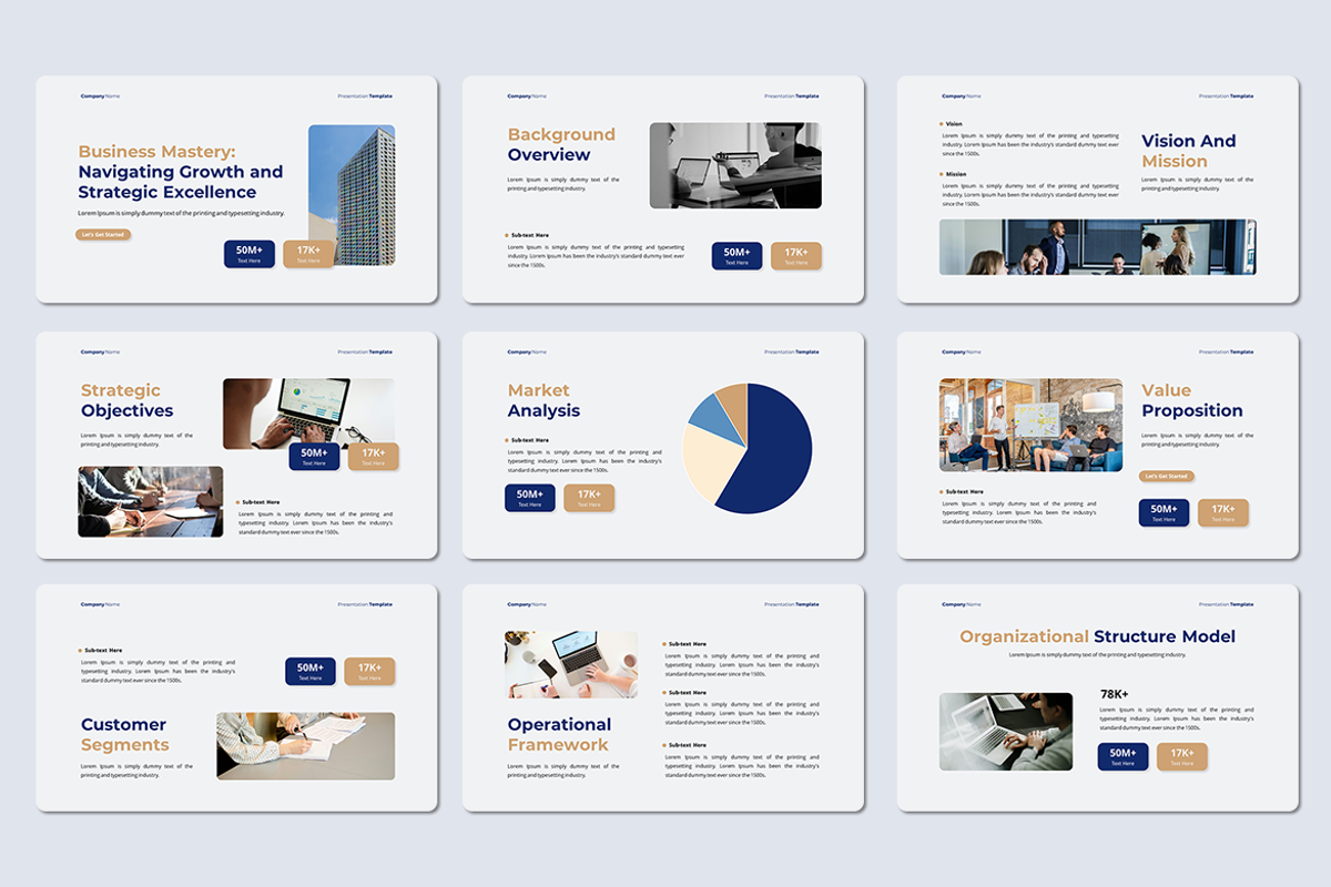 Business Mastery - Keynote Template, a Presentation Template by Iqsiart Studio (Photo 2 of 3)