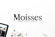 Moisses Serif Font Family Pack, a Serif Font by Creativetacos (Thumbnail 1 of 6)