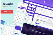 Quartz - Sketch UI Library, an UI Kit Template by nikosaurier (Thumbnail 1 of 8)