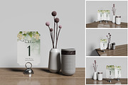 Table Tent Mockup, a Product Mockup by MrLetters (Thumbnail 1 of 5)