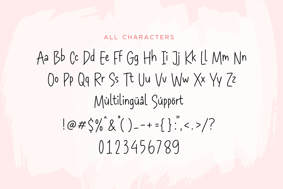 Khopinghoo, a Handwritten Font by Allouse Studio (Photo 9 of 10)