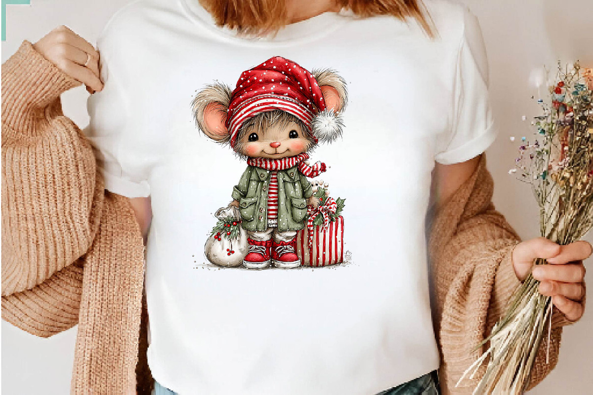 Fun Christmas Animals Kids Clipart, a Seasonal Illustration by CreationArt (Photo 6 of 7)