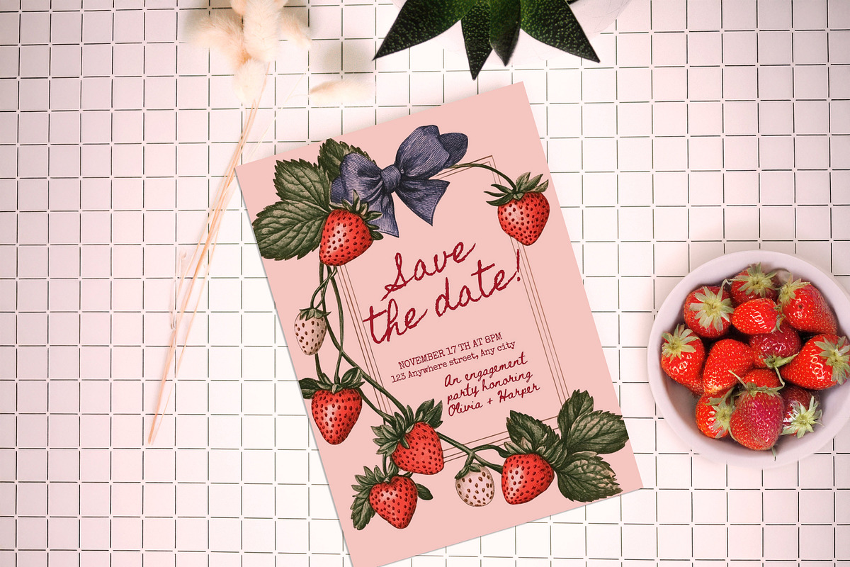 Vintage Fruit & Berry Bundle PNG SVG, a Food Illustration by Marie T (Photo 13 of 17)
