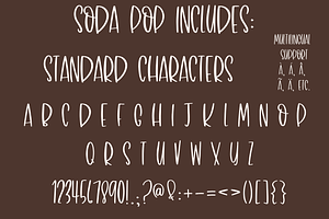 Soda Pop, Fun Handwritten Font