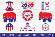 Presidential Election Design, an Object Graphic by Zoya Miller (Thumbnail 1 of 4)