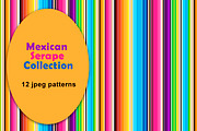 Mexican Serape Seamless Patterns, a Pattern Graphic by Lagmar Design (Thumbnail 1 of 6)