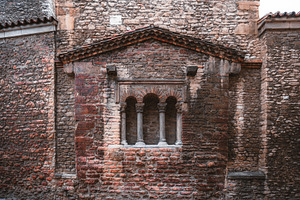 Romanesque arched stone windows, an Architecture Photo by SkyNext