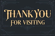 The Cheelaved - A Vintage Serif, a Serif Font by Almarkhatype (Thumbnail 11 of 11)