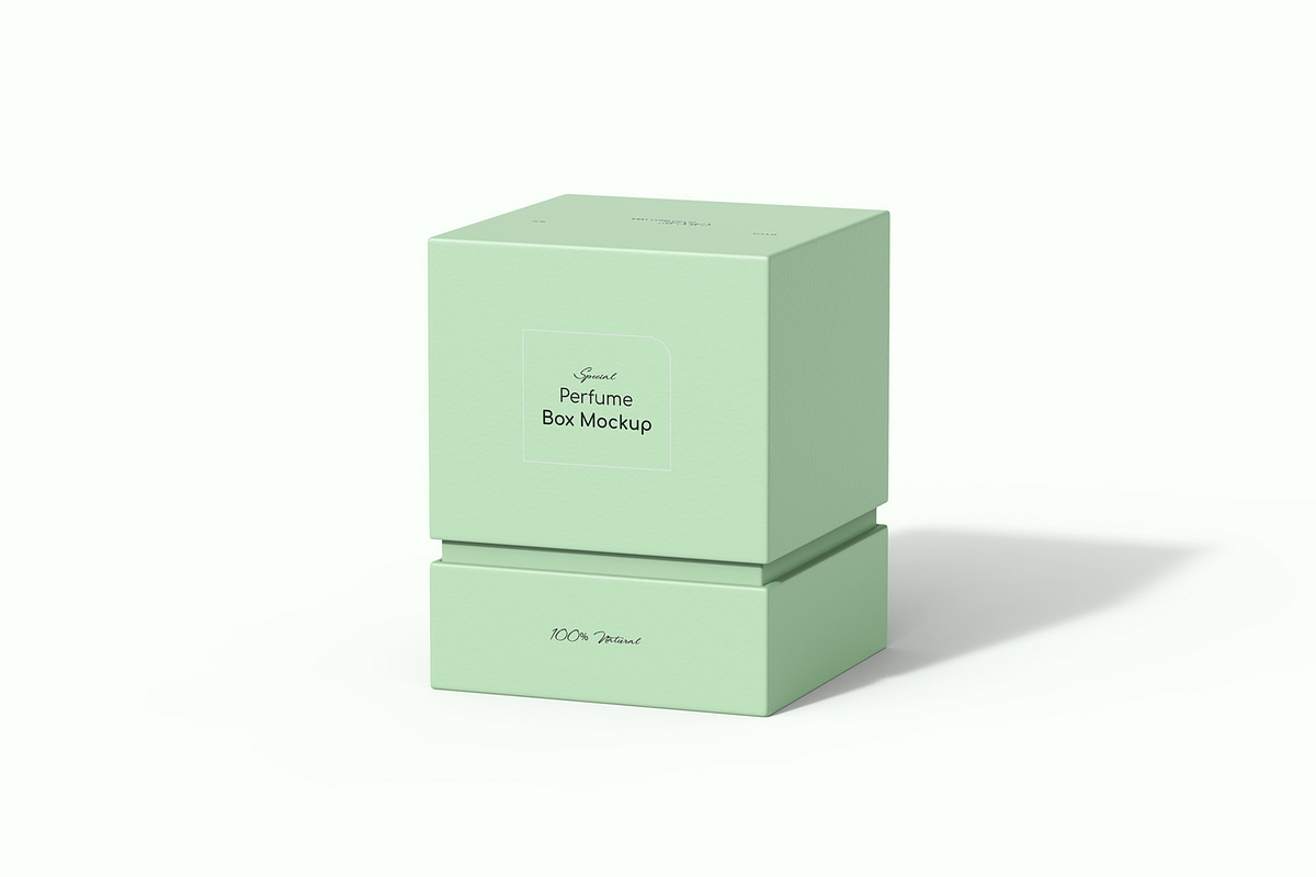 Custom Perfume Box Packaging Mockup, a Packaging Mockup by Ram Studio LLC (Photo 6 of 10)