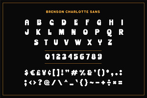 Brenson Charlotte - Retro Font Duo