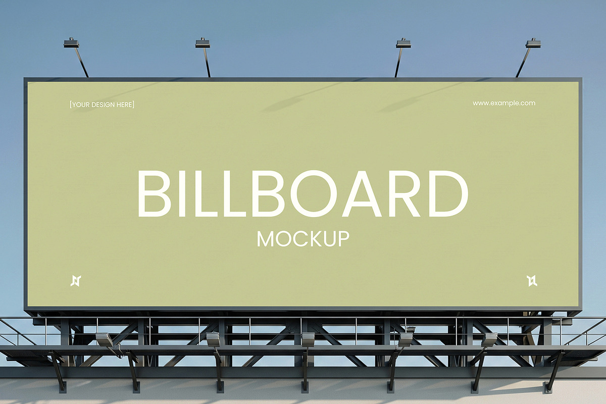 Billboard Mockup, an Advertising Mockup by graphypix (Photo 1 of 4)