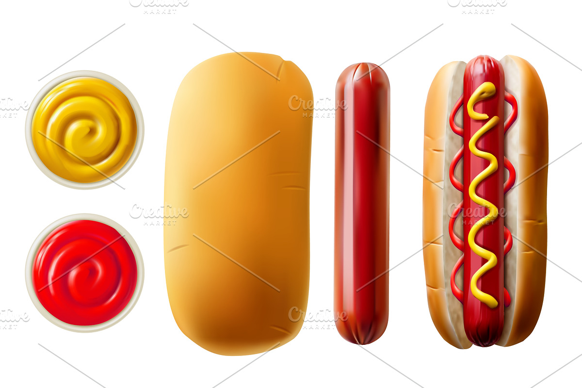 Vector design showcases a classic, a Food Illustration by Woters little shop
