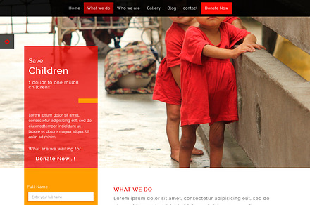 DONTAE- Simple Responsive Template, a Bootstrap Template by uExel Web Design Shop