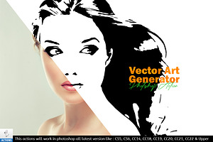 Vector Art Generator Action