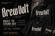 BrewVolt, a Blackletter Font by Wow Magic (Thumbnail 3 of 4)