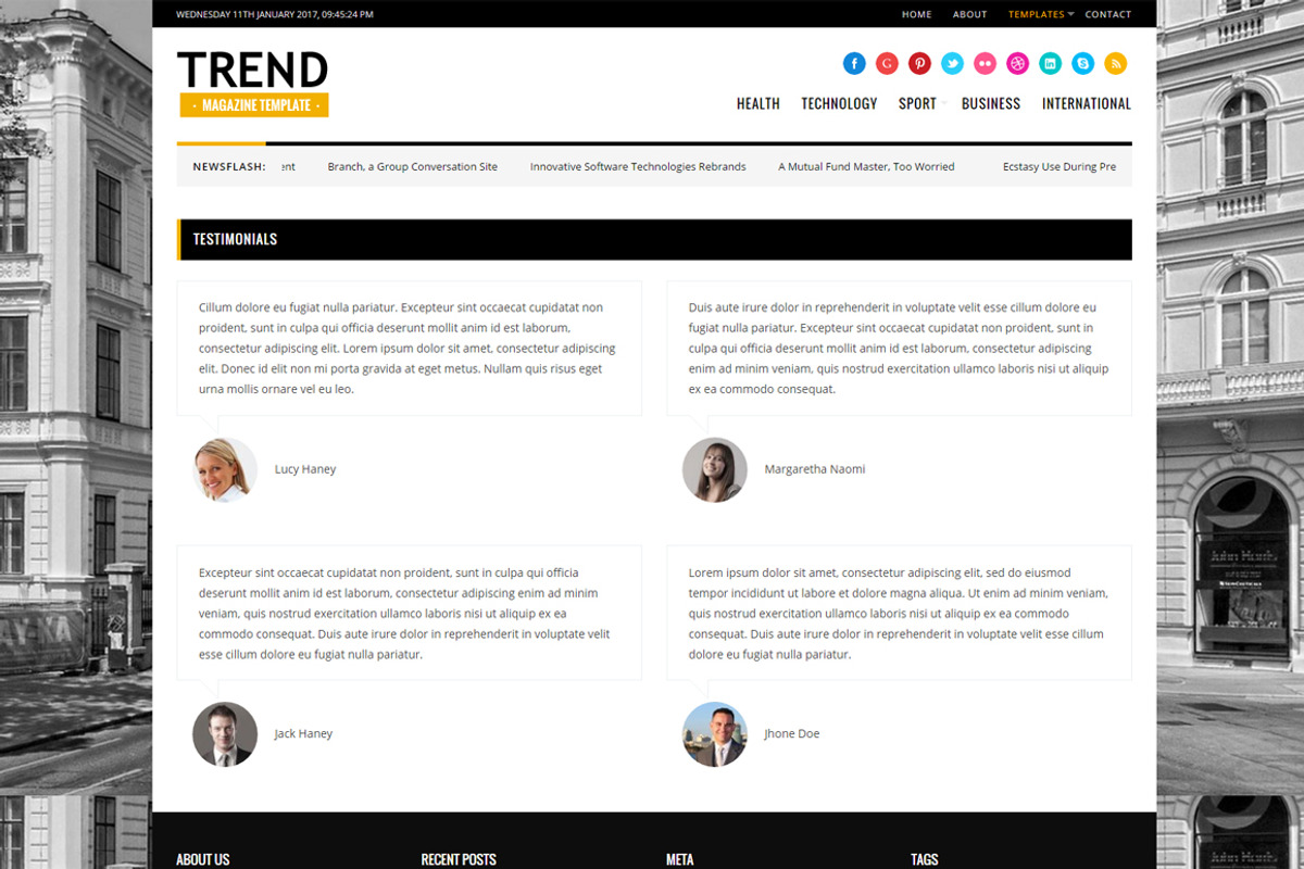 Trend - Magazine WordPress Theme, a WordPress Template by Klasik Themes (Photo 3 of 3)