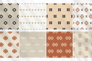 30 Minimal Southwestern Patterns