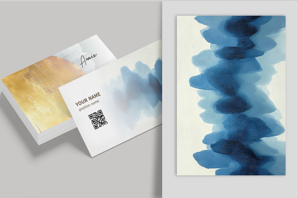 Abstract oil painting art set, a Decorative Illustration by fei long (Photo 7 of 10)