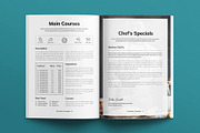 Food Menu Template, a Brochure Template by E-Type (Thumbnail 4 of 7)
