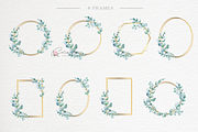 EUCALYPTUS WATERCOLOR COLLECTION, an Illustration by CaraulanStore (Thumbnail 6 of 11)