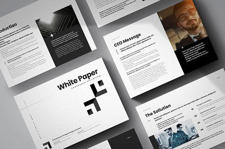 White Paper Landscape