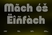 CS Qinetic Slitscan, a Sans Serif Font by Craft Supply Co. (Thumbnail 7 of 8)