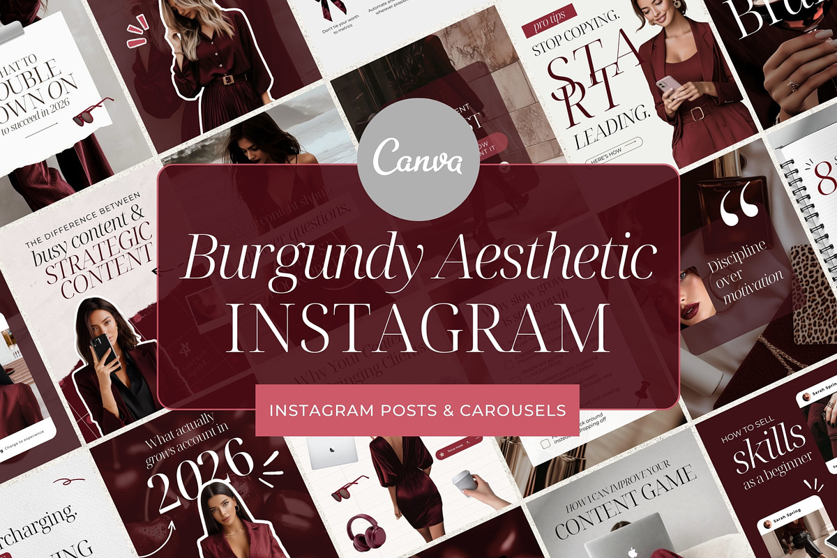 Instagram post templates Business, a Social Media Template by SwitzerShop (Photo 9 of 9)