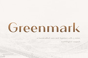 Greenmark - Hand Drawn Sans Serif, a Sans Serif Font by AlienValley (Thumbnail 1 of 9)