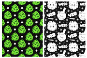 Marijuana pattern bundle, a Pattern Graphic by Slavko Kahovsky (Thumbnail 5 of 7)