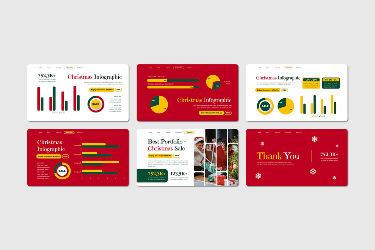 Christmas Special Sale - PowerPoint, a Presentation Template by Iqsiart Studio (Photo 3 of 3)