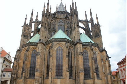 Prague, the cathedral St. Vitus, an Architecture Photo by TatsianaSalauyova