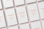 Vertical Business Card Mockups, a Business Card Template by Graphic Aesthetic (Thumbnail 21 of 22)