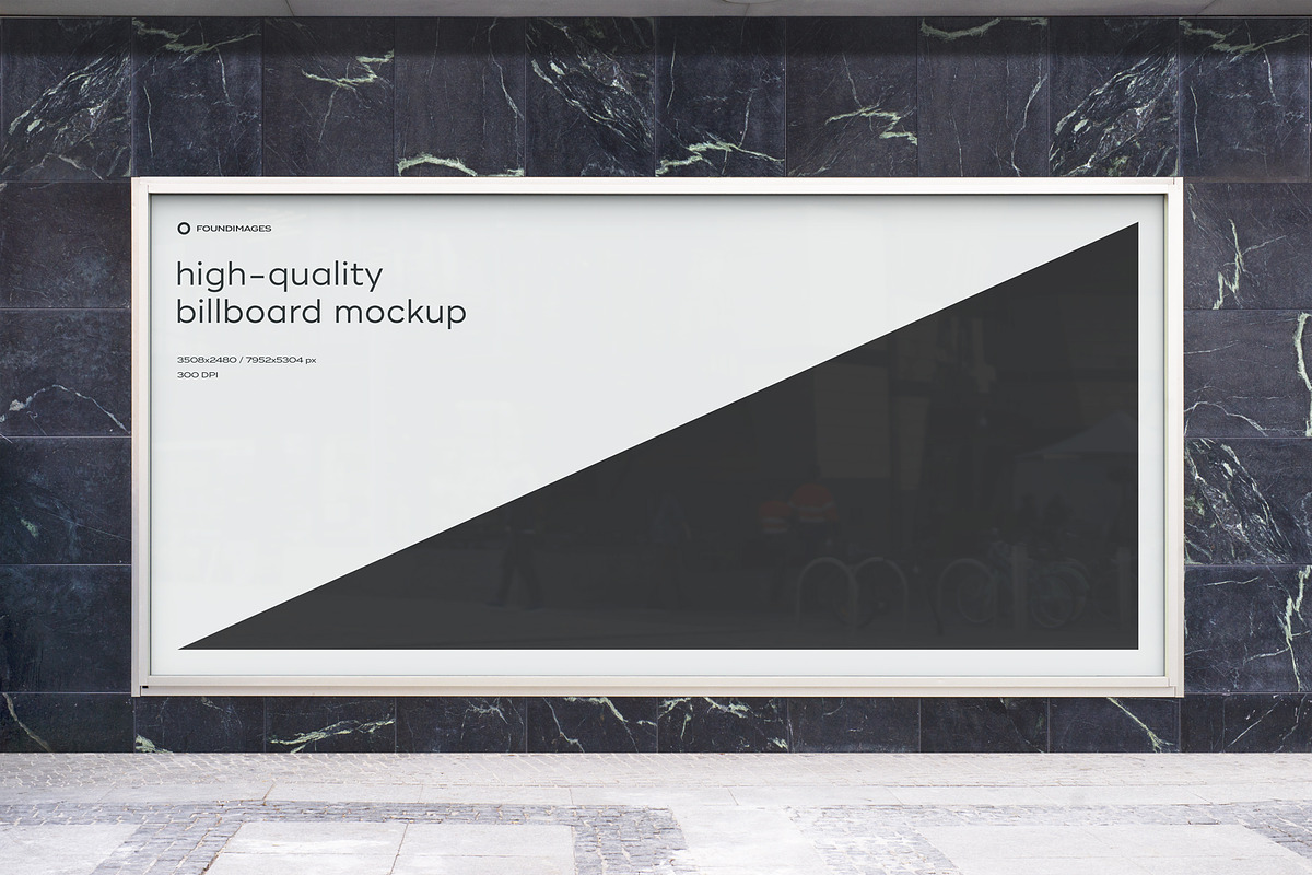 Billboard Mockup Template Bundle, a Print Template by FoundImages (Photo 14 of 36)
