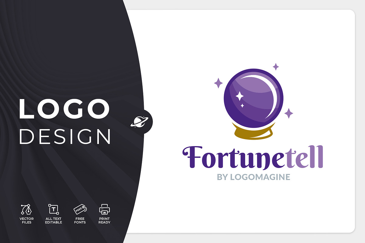 Fortune Tell Logo Template, a Branding & Logo Template by LOGOMAGINE (Photo 1 of 16)