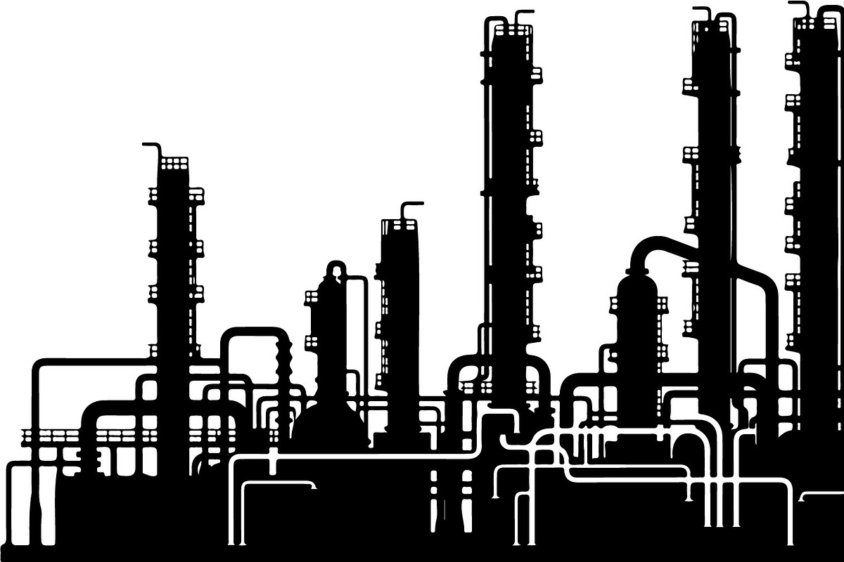 Industrial Factory Silhouette Bundle, an Illustration by Designs_River (Photo 9 of 45)