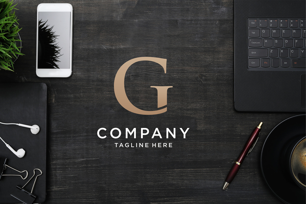 monogram logo design - SVG file, a Branding & Logo Template by BARONSTD (Photo 13 of 17)