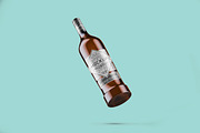 Vermouth Bottle Mockup, an Advertising Mockup by OneVectorStock (Thumbnail 3 of 10)