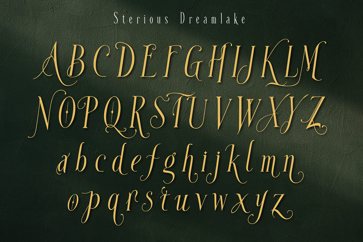 Sterious Dream - Timeless font Trio, a Handwritten Font by HypeWorksCo (Photo 37 of 42)