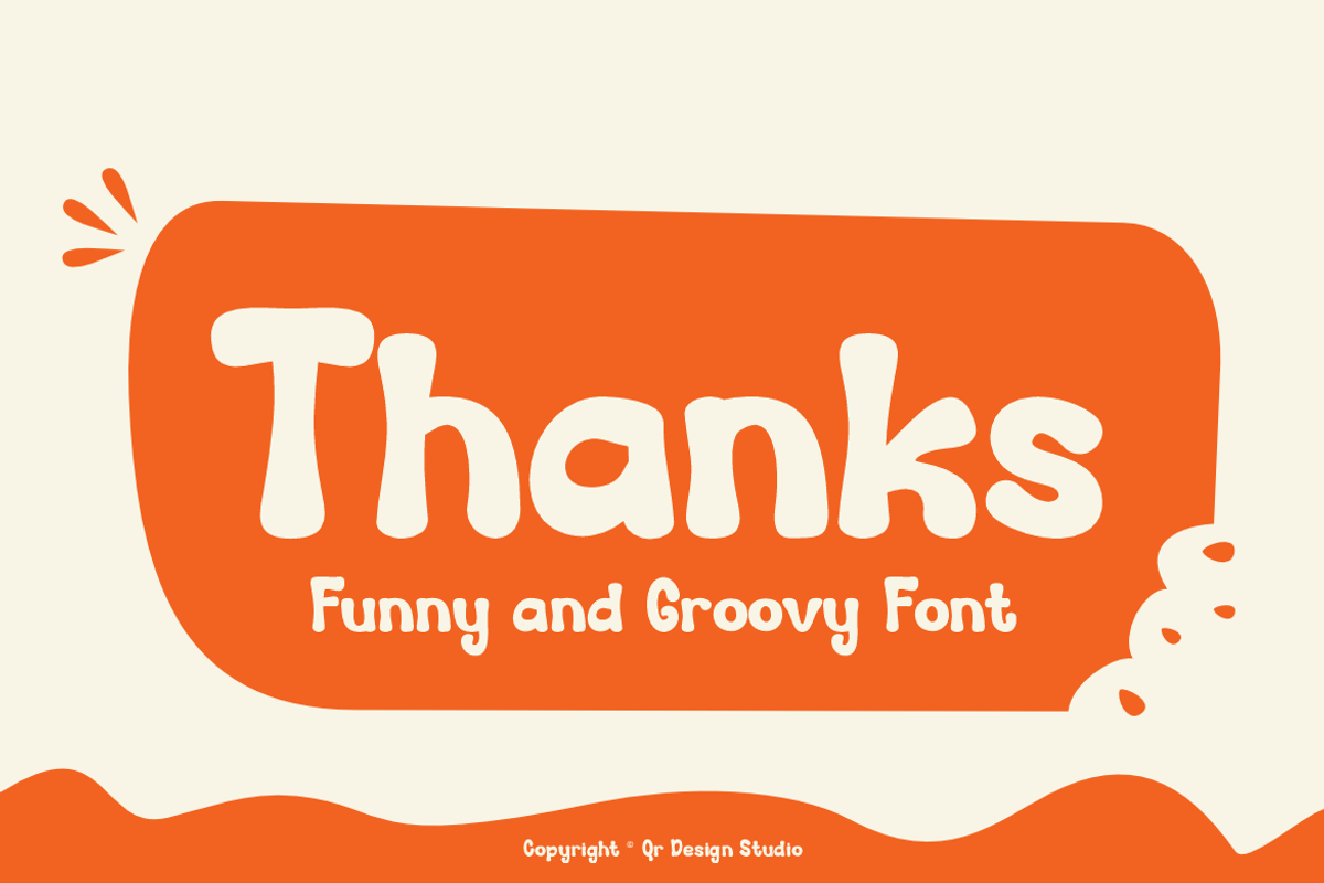 Wodlet - Funny Groovy Font, a Sans Serif Font by QR Design Studio (Photo 10 of 12)